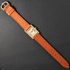 Cartier Must de Tank Vermeil Lemon Roman Dial Reference 3 66001