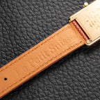 Cartier Must de Tank Vermeil Lemon Roman Dial Reference 3 66001