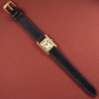 Cartier Tank Vermeil Roman Lemon Dial PM