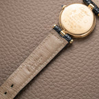 Cartier Must de Vendôme Black Roman Dial Vermeil Ref. 590004 from the 1990s
