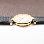 Cartier Must de Vendôme Vermeil Lemon Roman Dial Ref. 590004 from 1990s