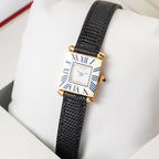 Cartier Obus Quadrant Blue Enamel Paris Dial Small Model Ref. A101
