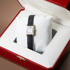 Cartier Obus Quadrant Blue Enamel Paris Dial Small Model Ref. A101