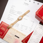 Cartier Panthère PM  18K Yellow Gold Full Set 1990 Cartier Service 2026 Ref. 8057917