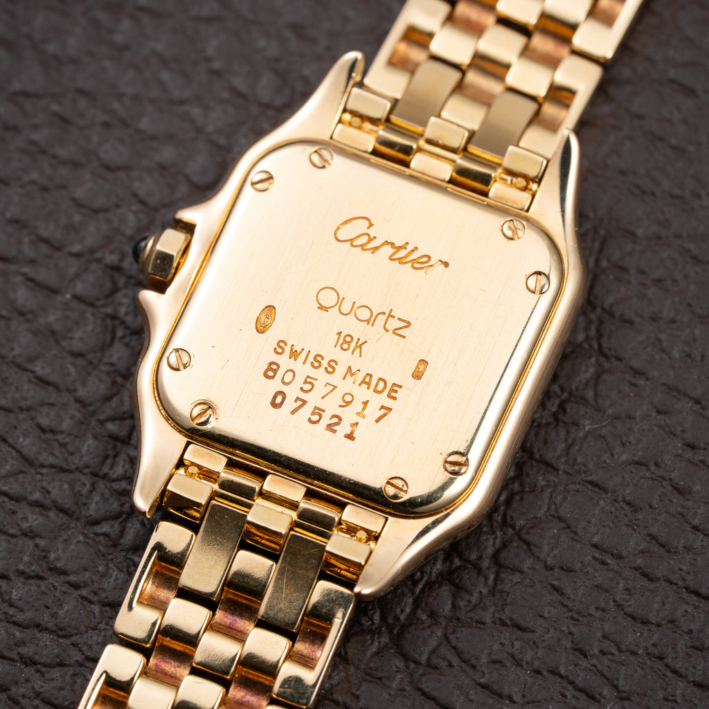 Cartier Panthère PM  18K Yellow Gold Full Set 1990 Cartier Service 2026 Ref. 8057917