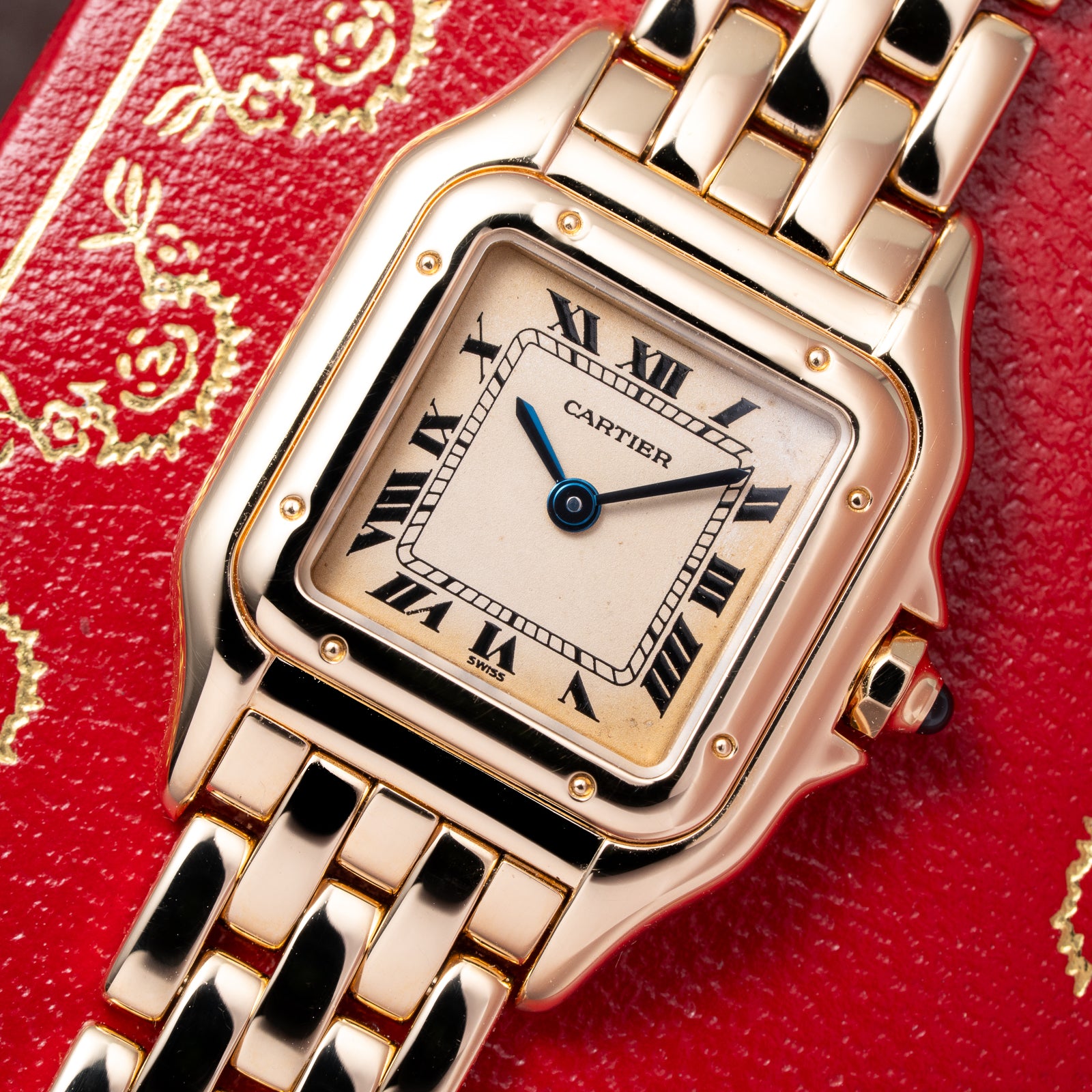 Cartier Panthère 18k Yellow Gold PM with Box Ref 86691 from 1990s
