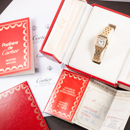 Cartier Panthère Factory Diamond Set 18K Yellow Gold Cartier Serviced 2026 – 2-Year International Warranty Ref. 86691 from 1986