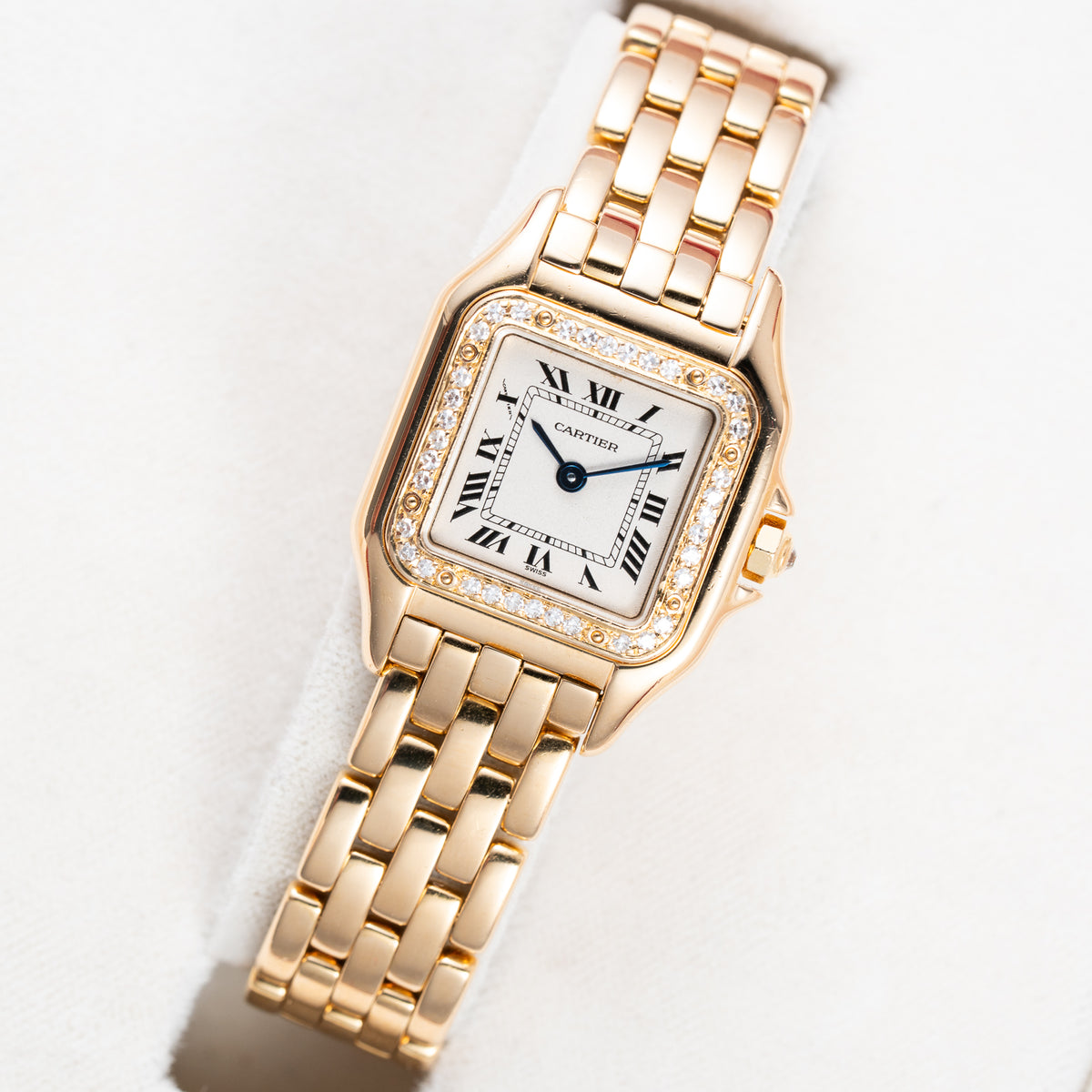 Cartier Panthère Factory Diamond Set 18K Yellow Gold Cartier Serviced 2026 – 2-Year International Warranty Ref. 86691 from 1986