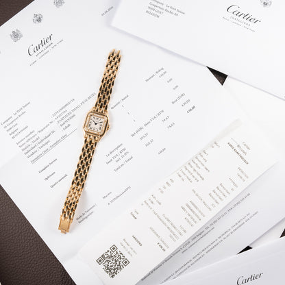 Cartier Panthère Factory Diamond Set 18K Yellow Gold Cartier Serviced 2026 – 2-Year International Warranty Ref. 86691 from 1986