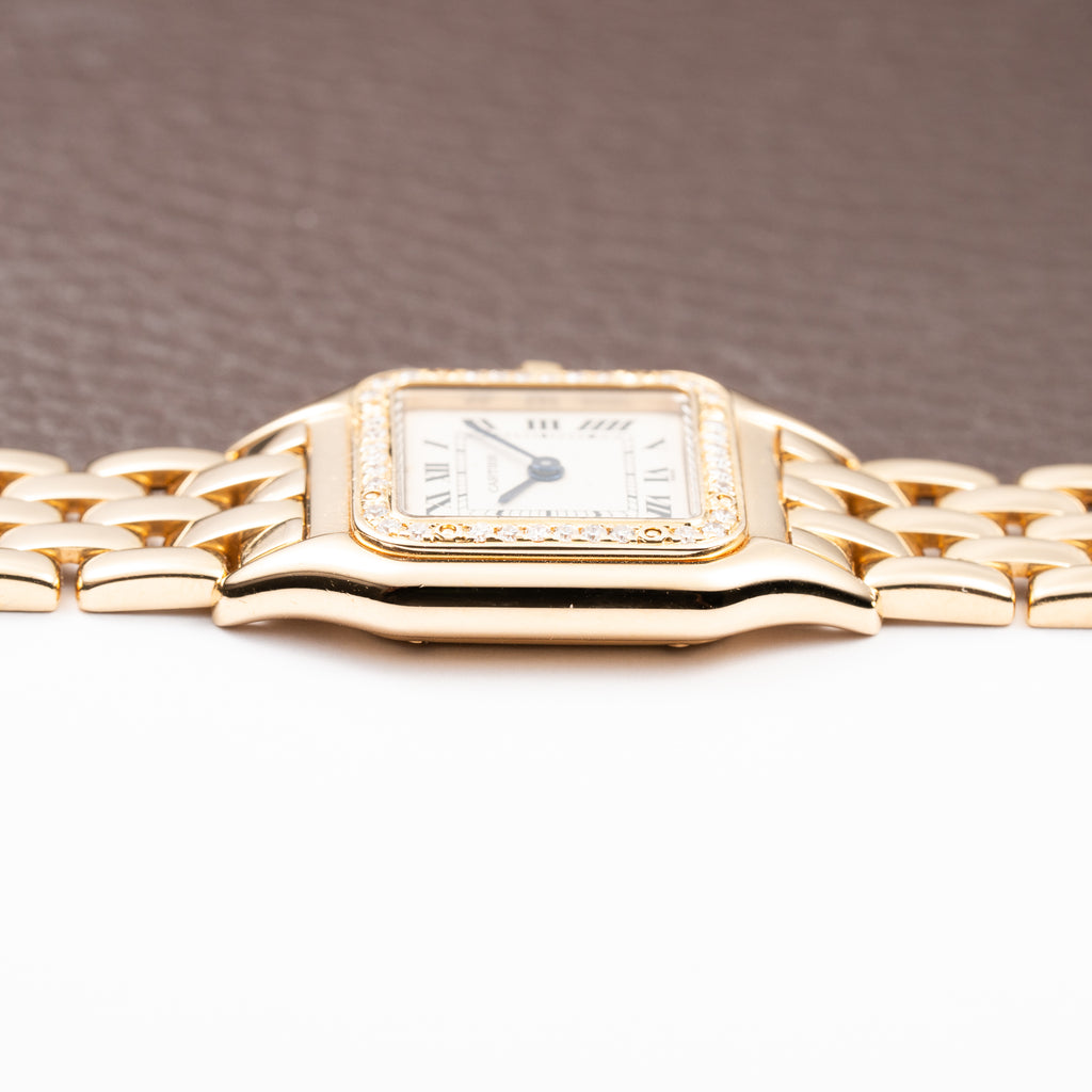 Cartier Panthère Factory Diamond Set 18K Yellow Gold Cartier Serviced 2026 – 2-Year International Warranty Ref. 86691 from 1986
