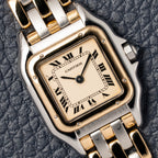 Cartier Panthère Lady Gold Steel 3 Row 18K/Steel PM Ref. 166921