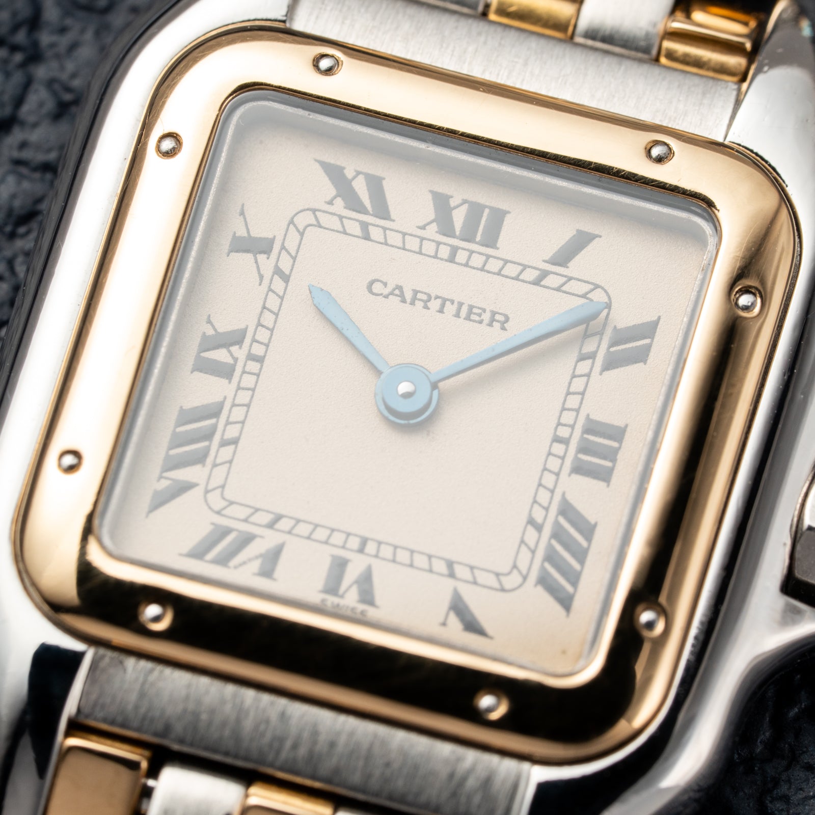 Cartier Panthère Lady Gold Steel 3 Row 18K/Steel PM Ref. 166921