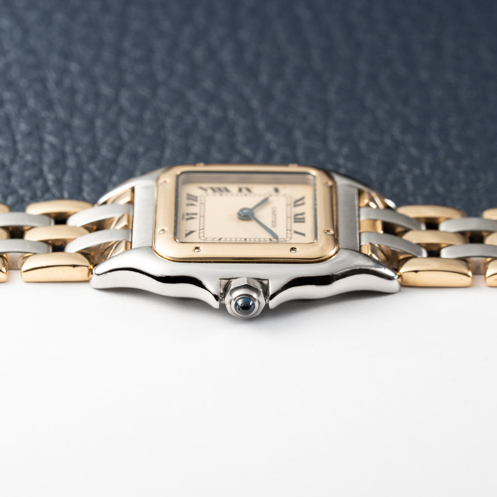 Cartier Panthère Lady Gold Steel 3 Row 18K/Steel PM Ref. 166921