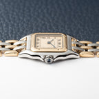Cartier Panthère Lady Gold Steel 3 Row 18K/Steel PM Ref. 166921