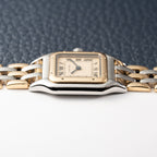 Cartier Panthère Lady Gold Steel 3 Row 18K/Steel PM Ref. 166921