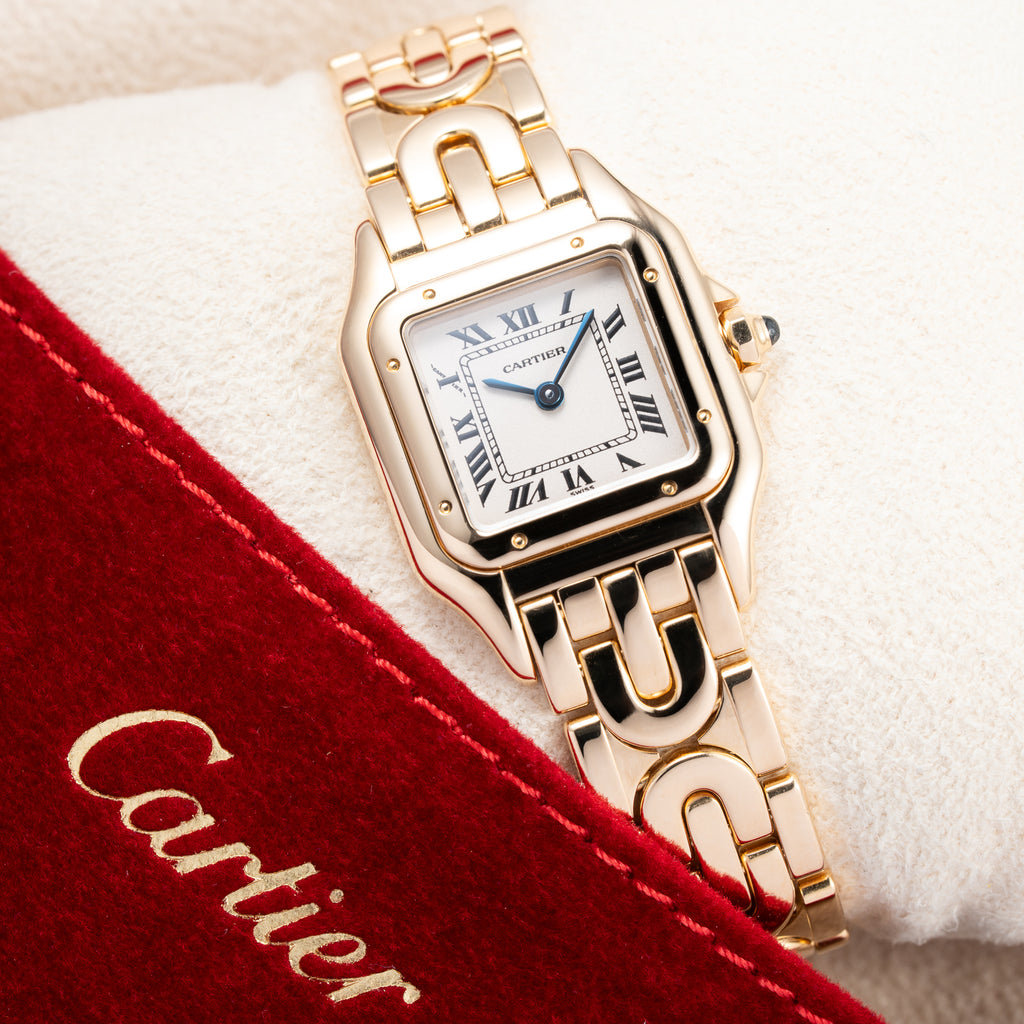 Cartier Panthère Art Deco 150th Anniversary Limited Edition 18K Yellow Gold Ref. 1070 from 1997