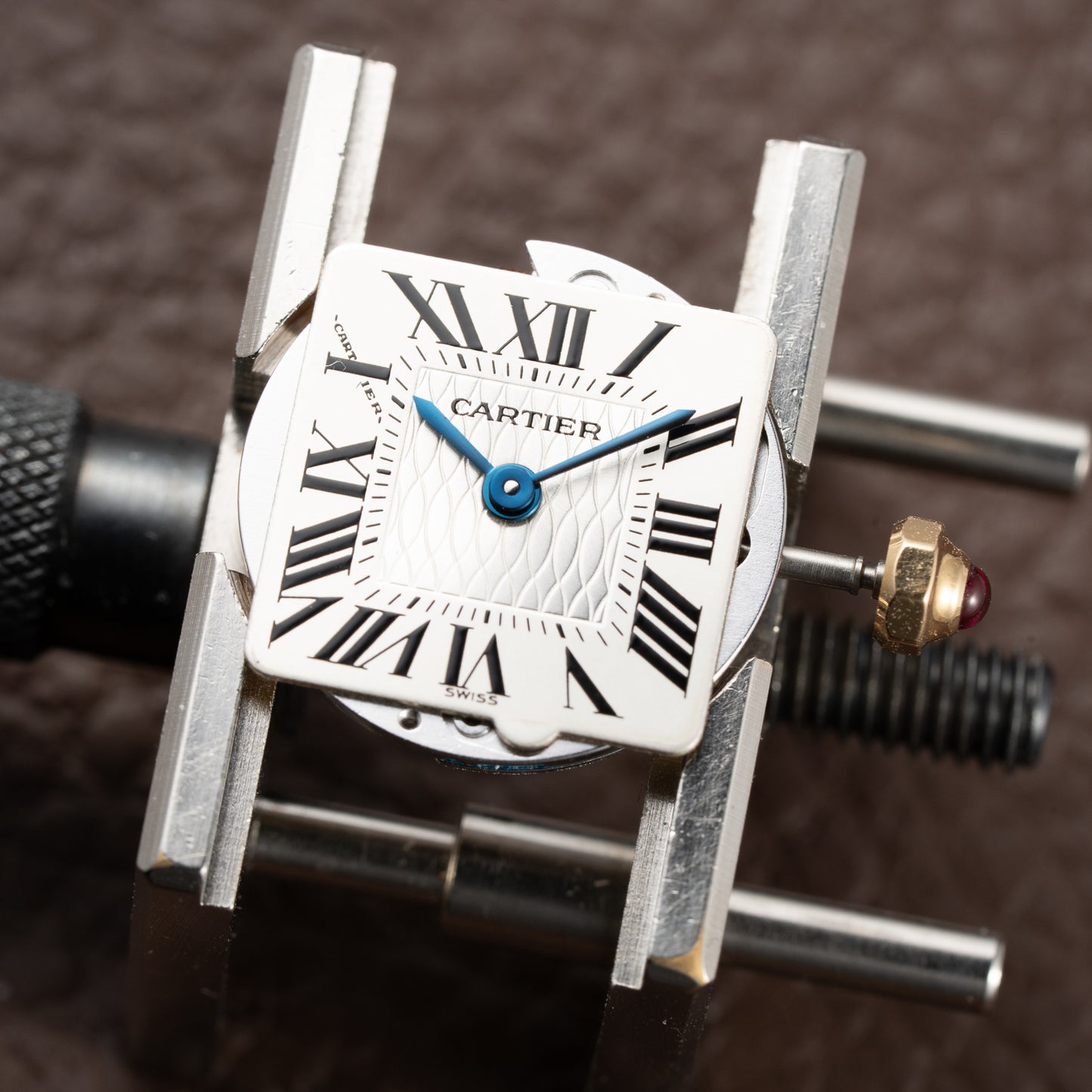 Cartier Panthère Art Deco 150th Anniversary Limited Edition 18K Gold & Steel Ref. W25046S1 from 1997