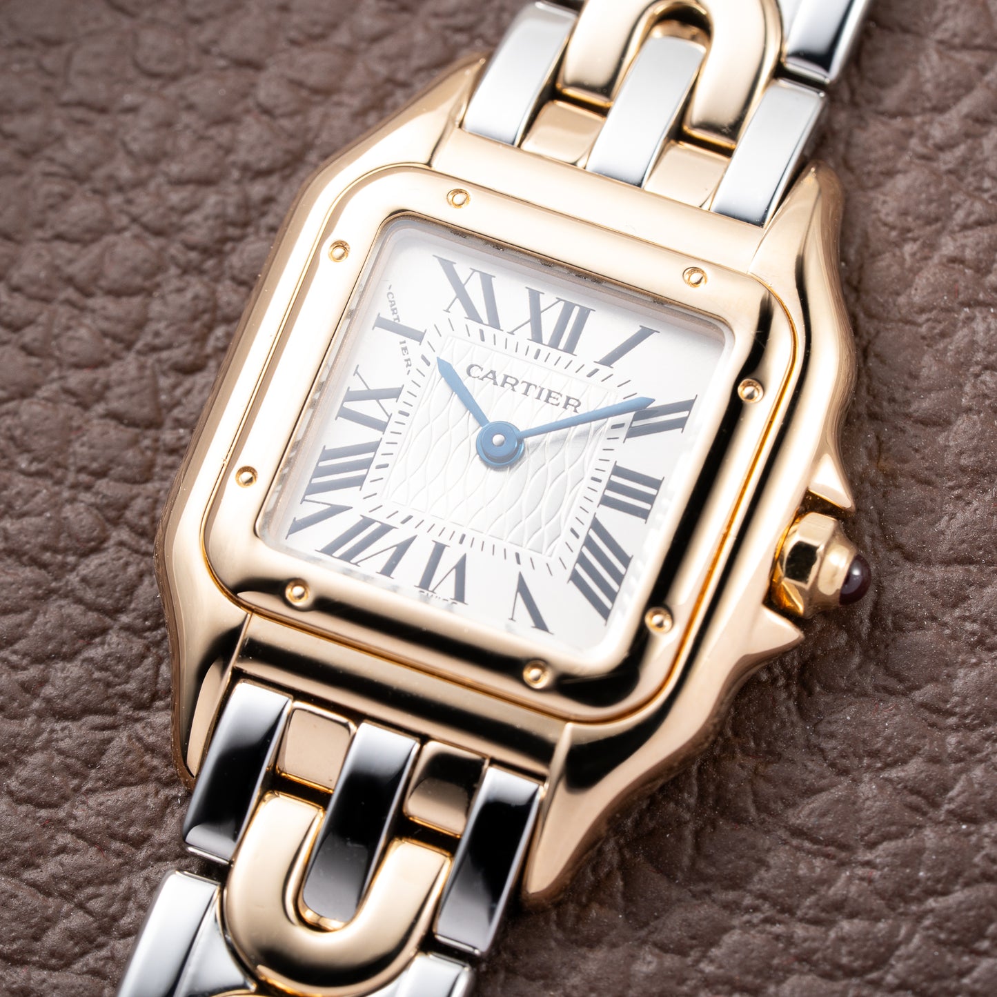 Cartier Panthère Art Deco 150th Anniversary Limited Edition 18K Gold & Steel Ref. W25046S1 from 1997