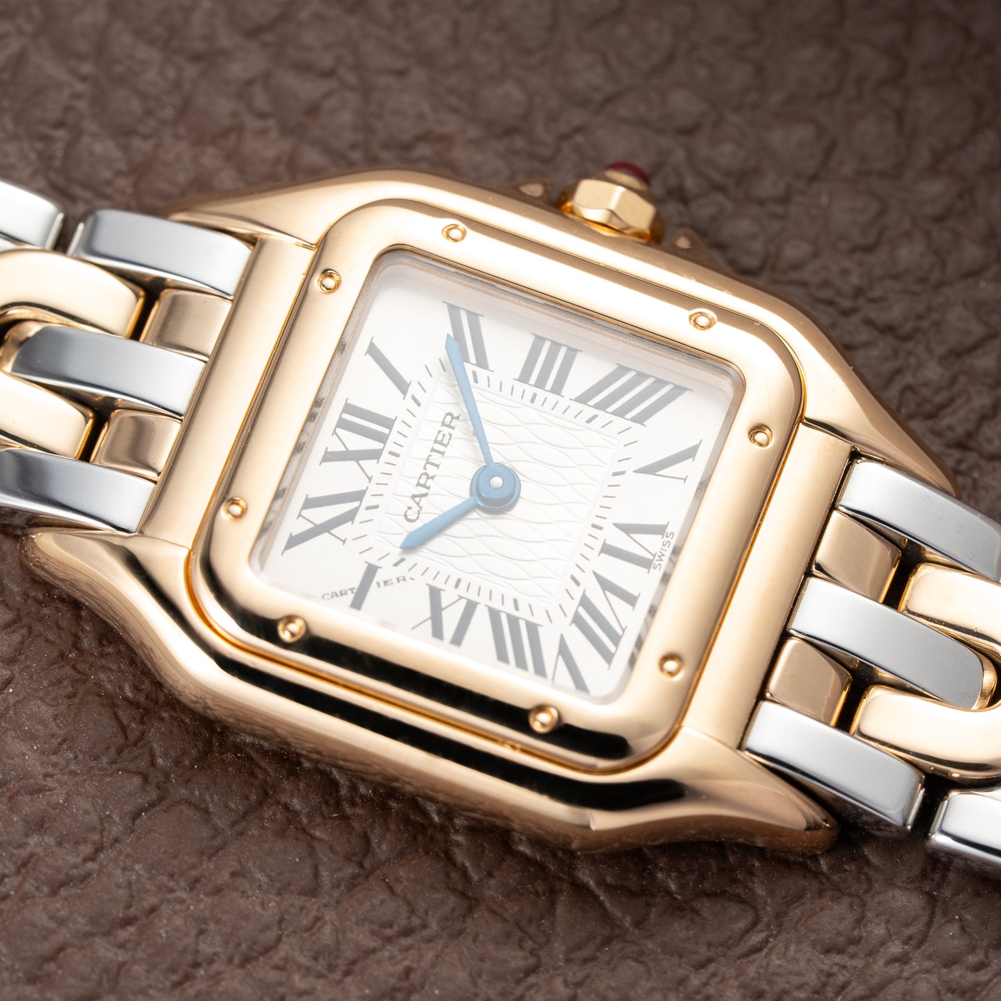 Cartier Panthère Art Deco 150th Anniversary Limited Edition 18K Gold & Steel Ref. W25046S1 from 1997