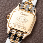 Cartier Panthère Art Deco 150th Anniversary Limited Edition 18K Gold & Steel Ref. W25046S1 from 1997
