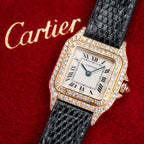 Cartier Panthère Factory Diamond Pavé 18K Yellow Gold PM w/ Cartier Service 2026 Ref. 8057929