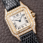 Cartier Panthère Factory Diamond Pavé 18K Yellow Gold PM w/ Cartier Service 2026 Ref. 8057929