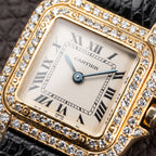 Cartier Panthère Factory Diamond Pavé 18K Yellow Gold PM w/ Cartier Service 2026 Ref. 8057929