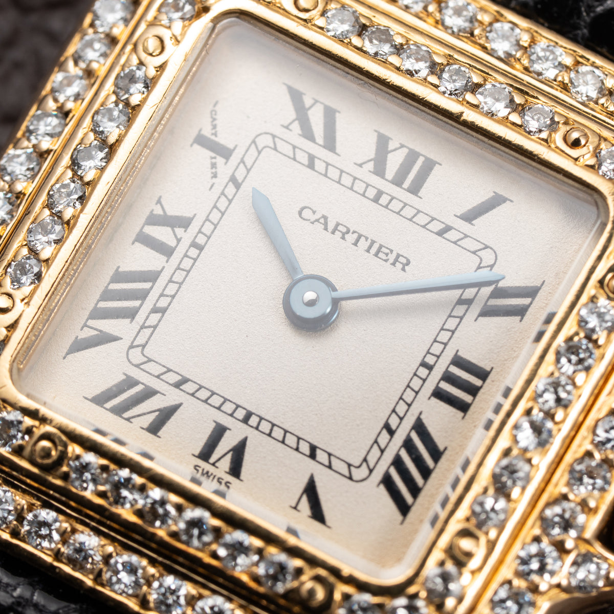 Cartier Panthère Factory Diamond Pavé 18K Yellow Gold PM w/ Cartier Service 2026 Ref. 8057929