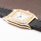 Cartier Panthère Factory Diamond Pavé 18K Yellow Gold PM w/ Cartier Service 2026 Ref. 8057929
