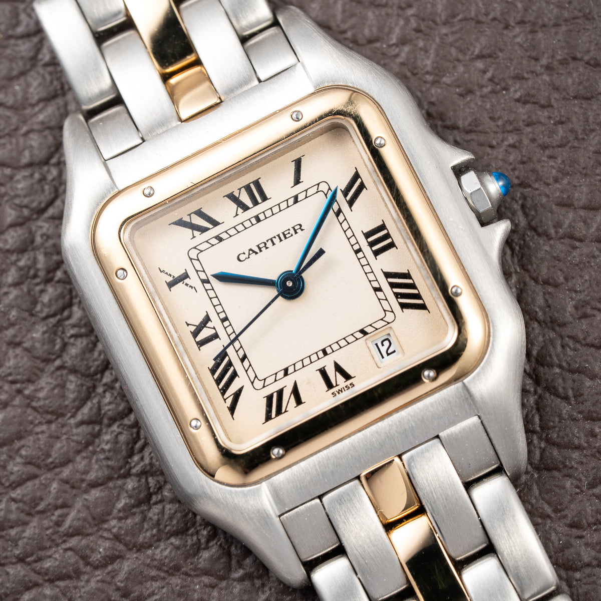 Cartier Panthère Medium Gold & Steel One Row Ref. 839490 From 1990s