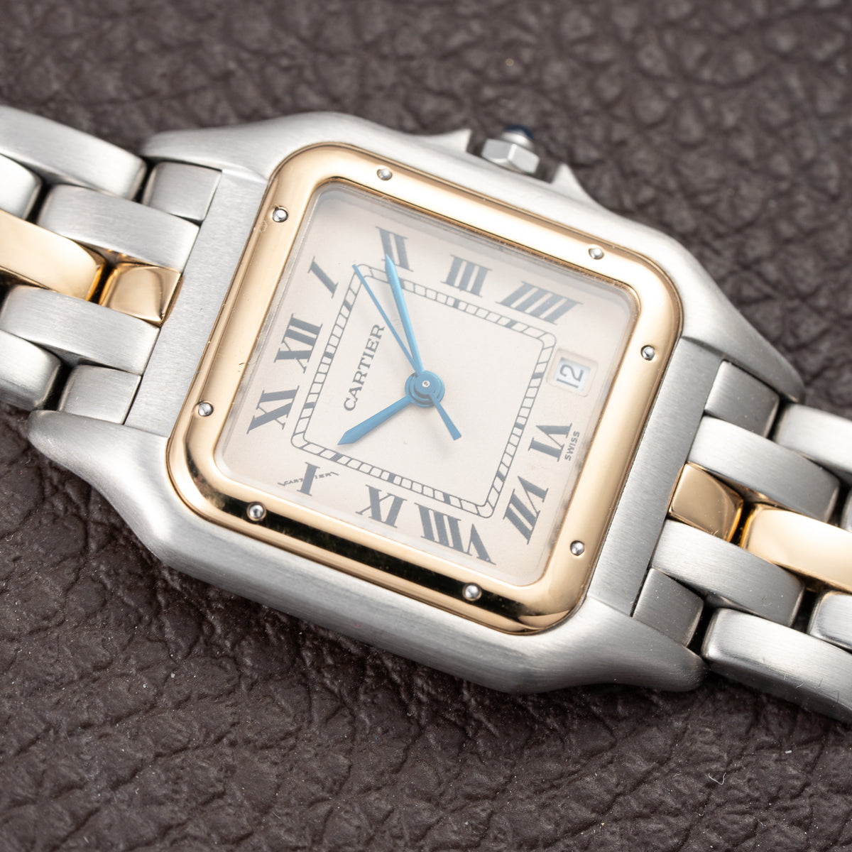Cartier Panthère Medium Gold & Steel One Row Ref. 839490 From 1990s