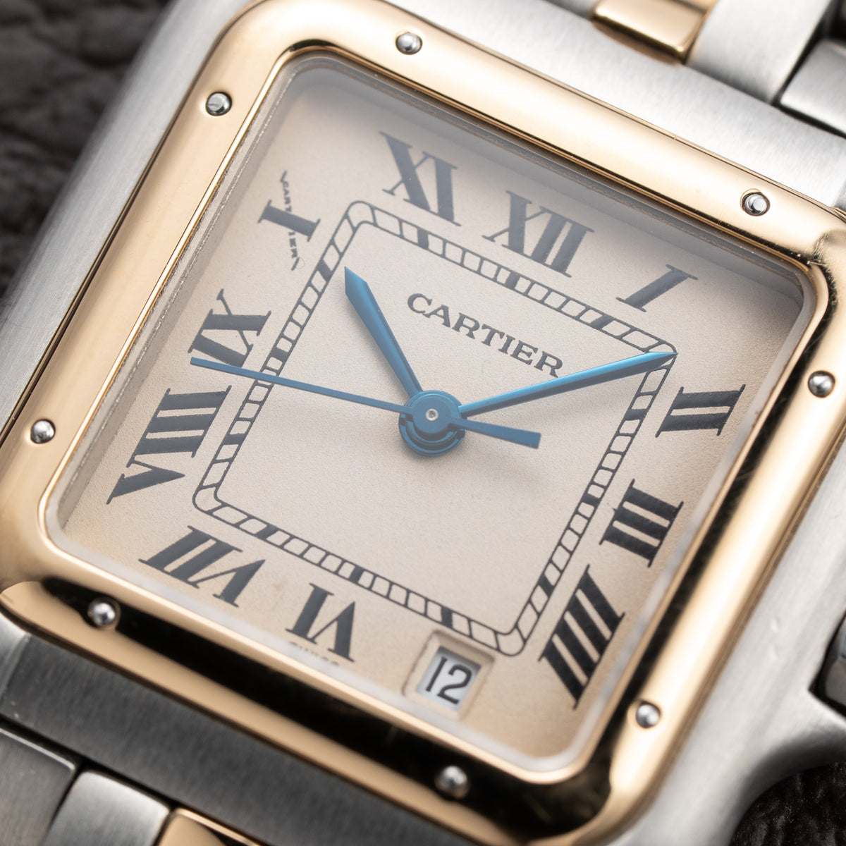 Cartier Panthère Medium Gold & Steel One Row Ref. 839490 From 1990s