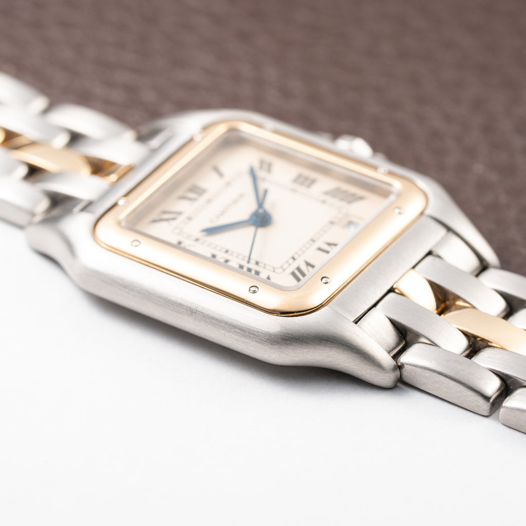 Cartier Panthère Medium Gold & Steel One Row Ref. 839490 From 1990s