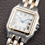 Cartier Panthère Medium Two-Row Gold & Steel w/ Cartier Service 2026 Ref. 187949
