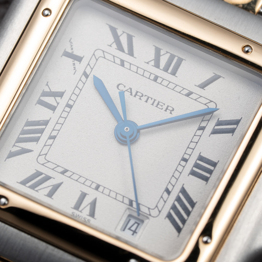 Cartier Panthère Medium Two-Row Gold & Steel w/ Cartier Service 2026 Ref. 187949