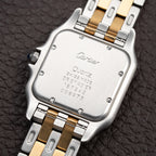 Cartier Panthère Medium Two-Row Gold & Steel w/ Cartier Service 2026 Ref. 187949