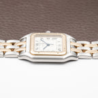 Cartier Panthère Medium Two-Row Gold & Steel w/ Cartier Service 2026 Ref. 187949