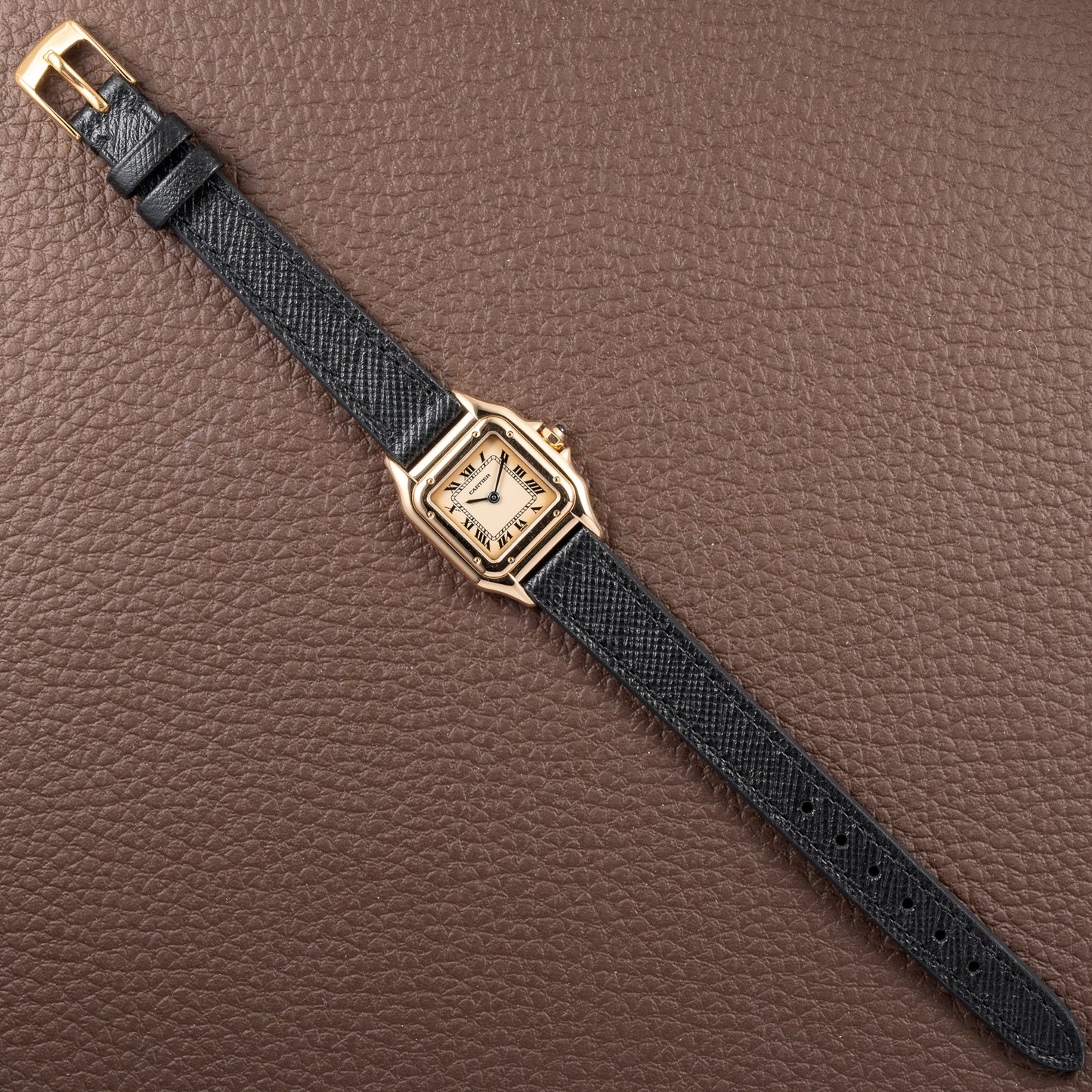 Cartier Panthère 22mm Quartz PM 18K Yellow Gold Ref 8057929 from 1990s