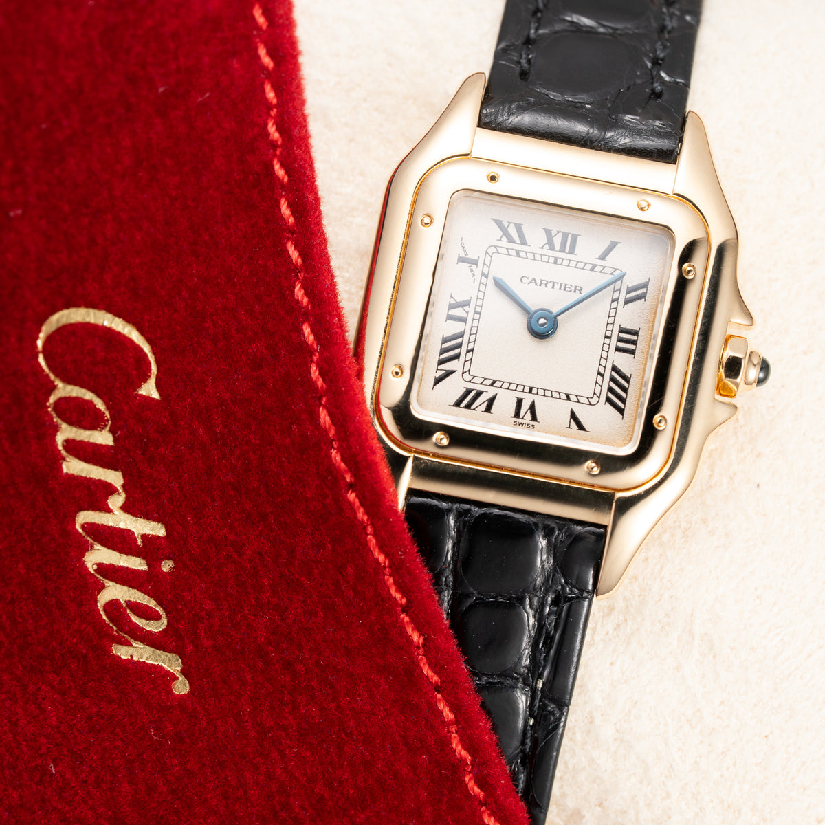Cartier Panthère 18K Yellow Gold PM Cartier Service 2026 & 2 Year Warranty International Ref. 107000M from 1990s