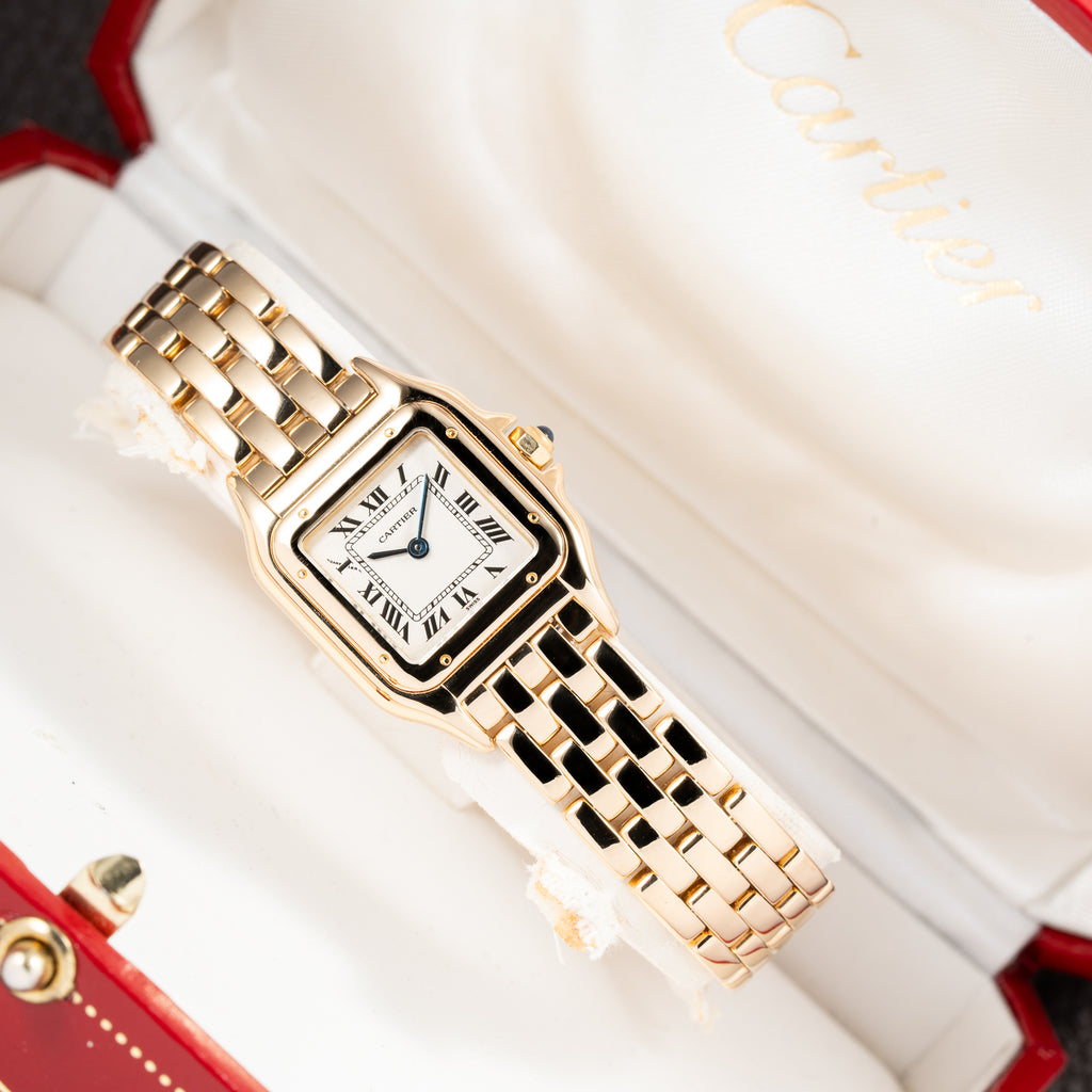 Cartier Panthère 18k Yellow Gold PM with Box Ref 8057917 from 1990s