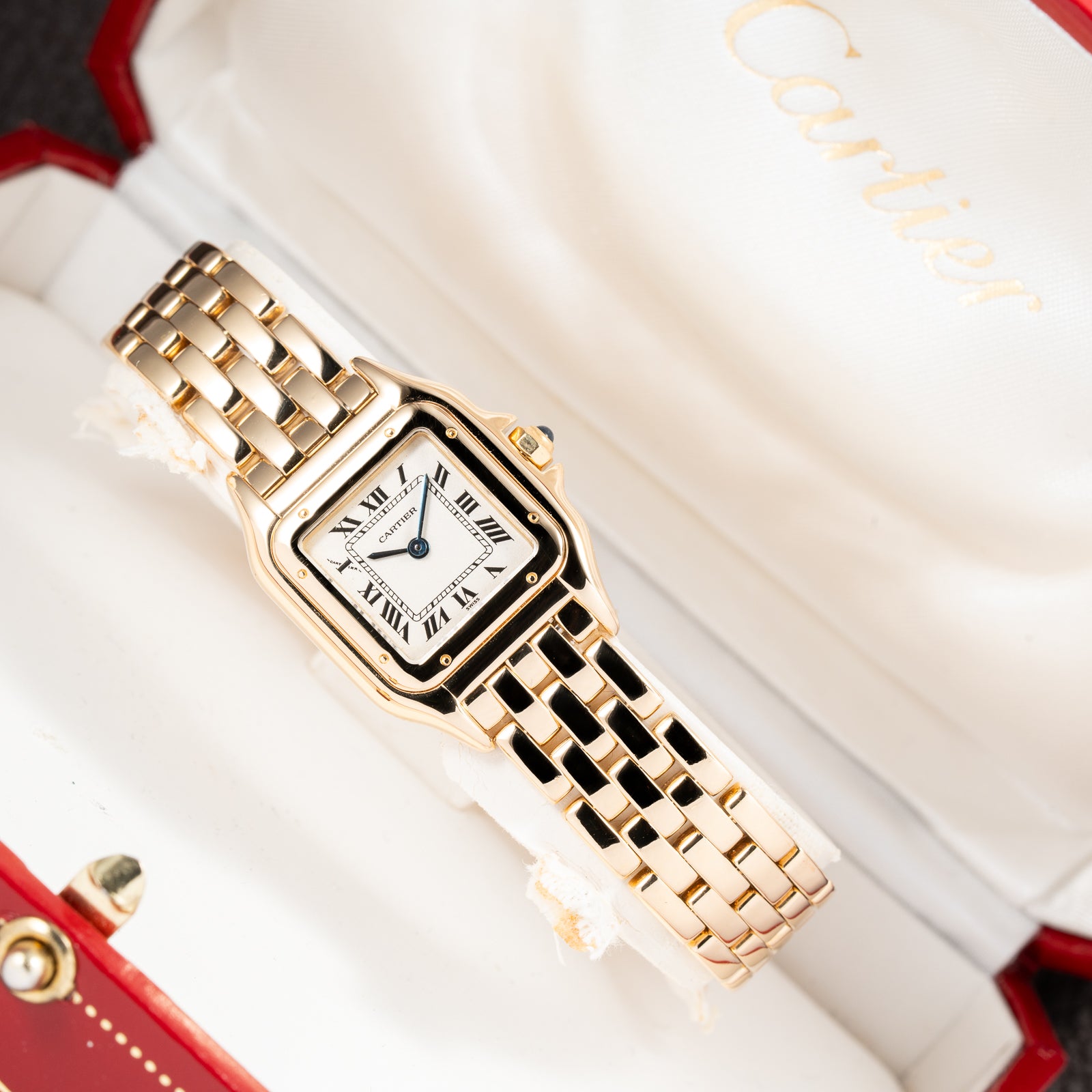Cartier Panthère 18k Yellow Gold PM with Box Ref 8057917 from 1990s