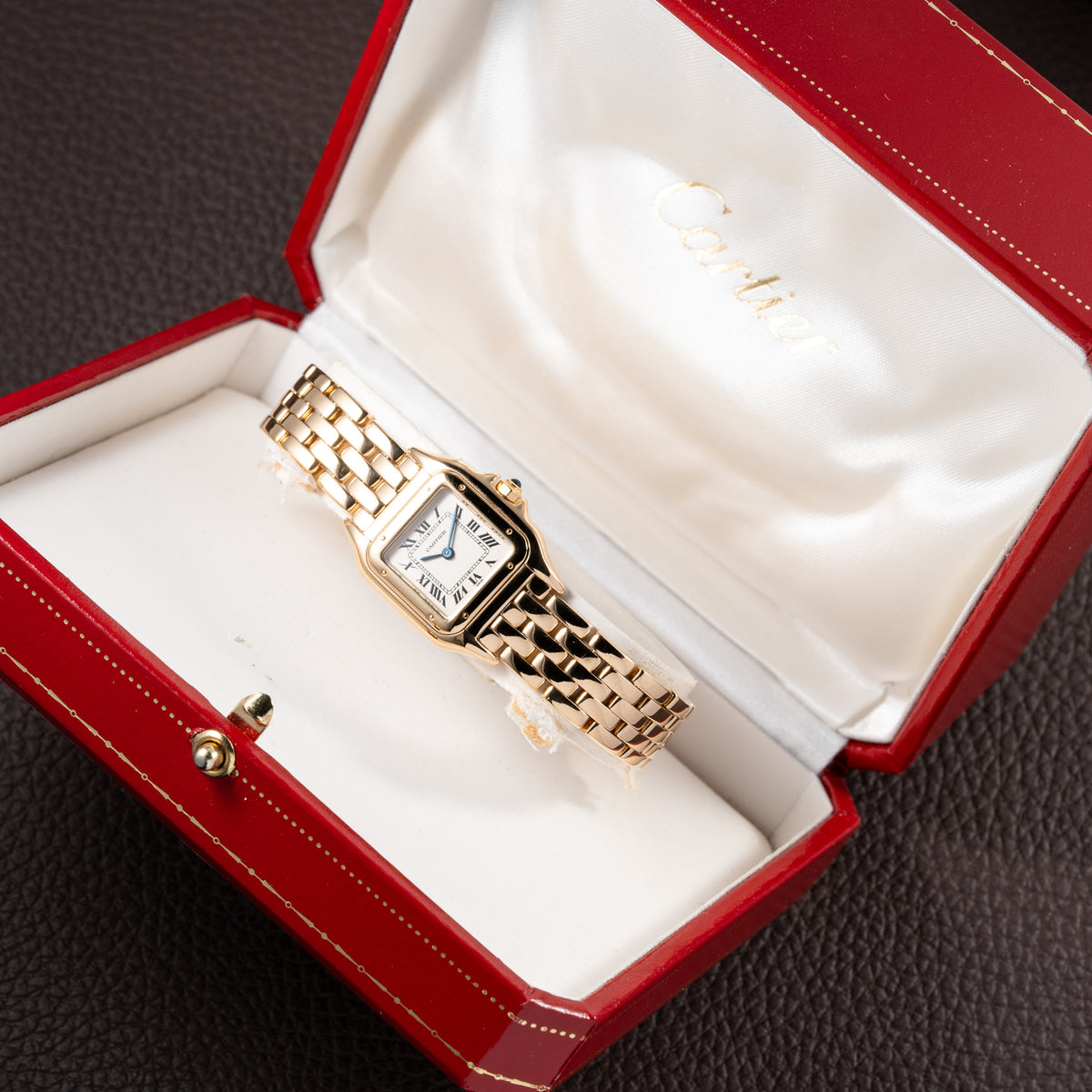 Cartier Panthère 18k Yellow Gold PM with Box Ref 8057917 from 1990s
