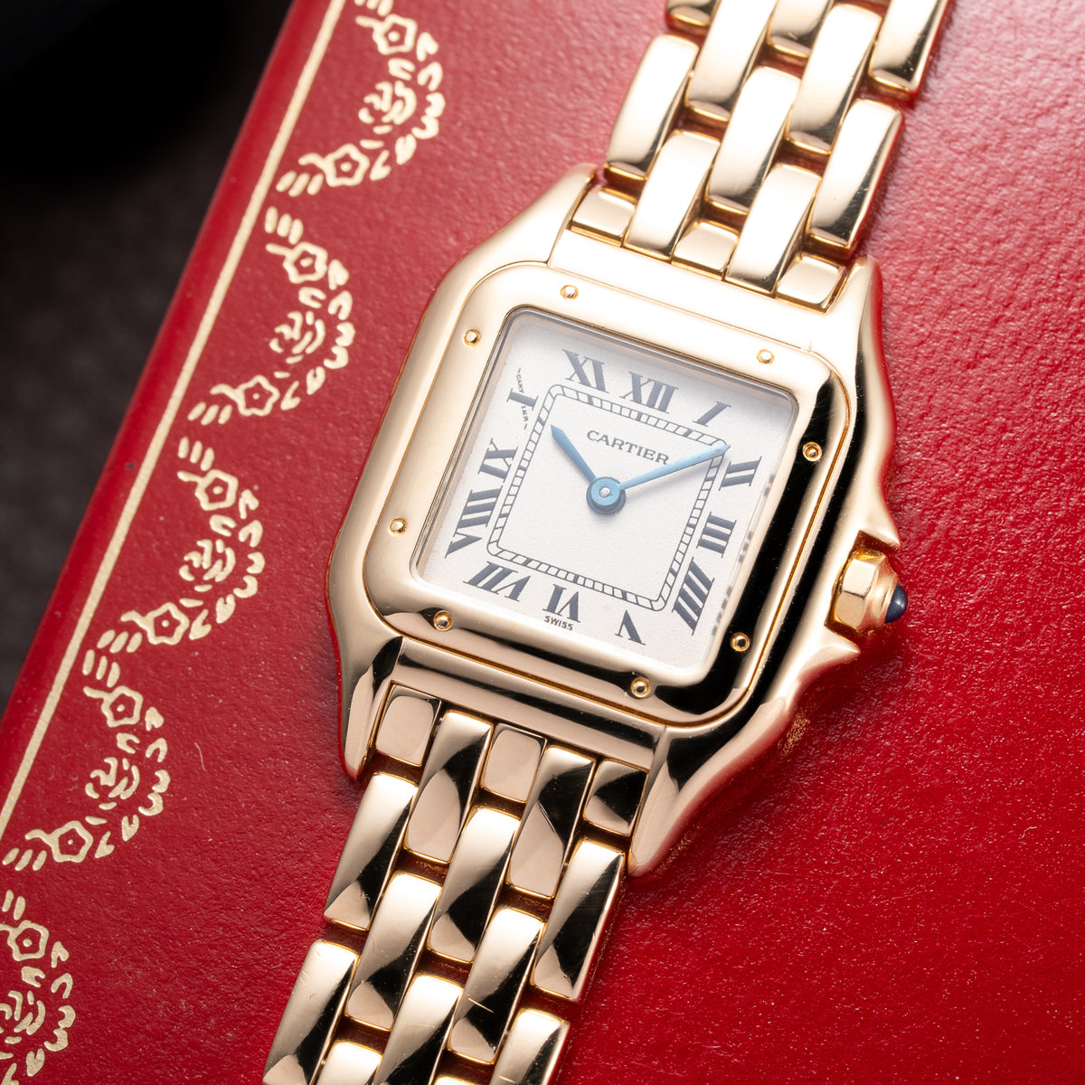 Cartier Panthère 18k Yellow Gold PM with Box Ref 8057917 from 1990s
