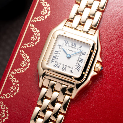 Cartier Panthère 18k Yellow Gold PM with Box Ref 8057917 from 1990s