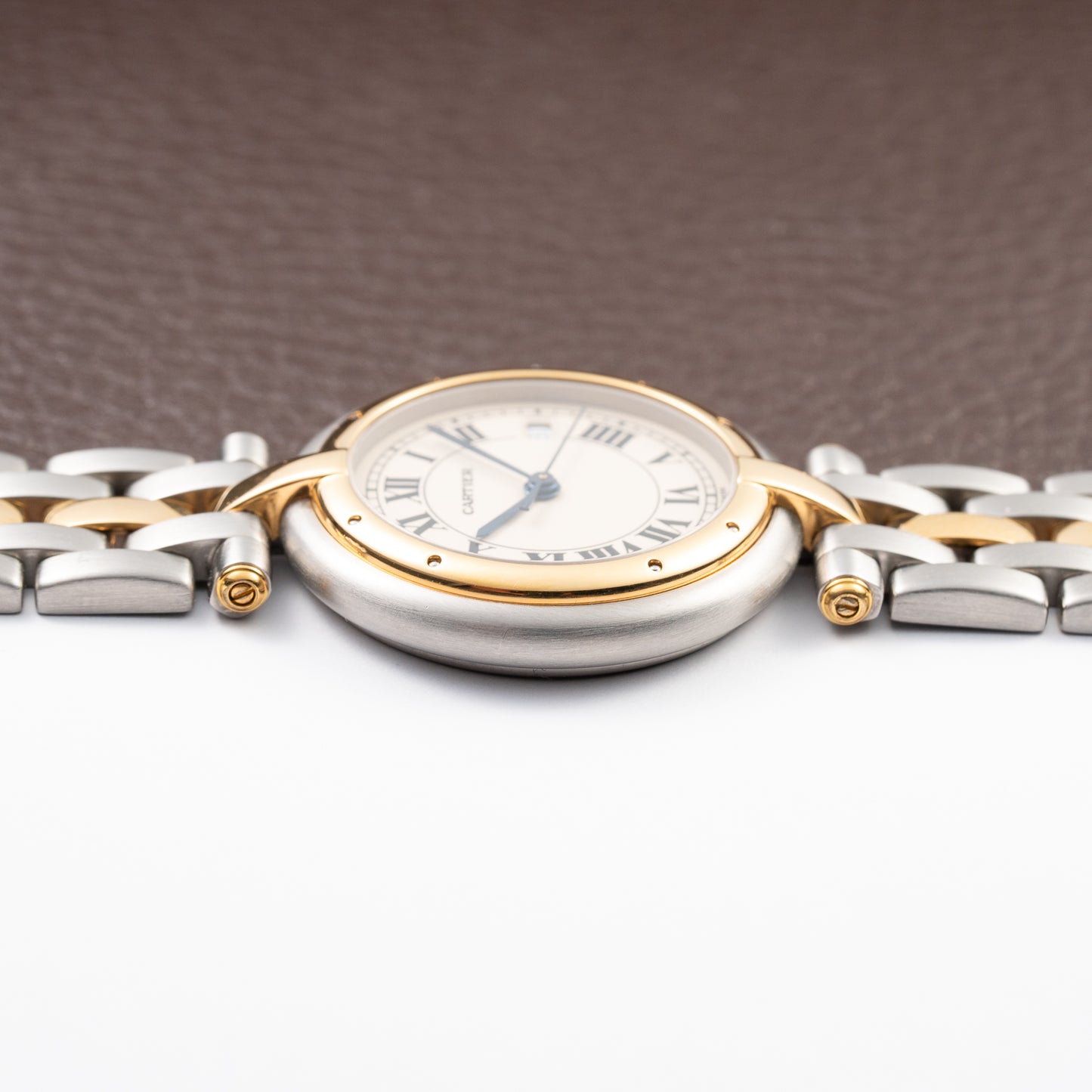 Cartier Panthère Ronde Vendôme Quartz GM Gold & Steel Ref 183964 from 1990s