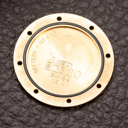 Cartier Panthère Ronde Vendôme Factory Diamond Set 18K Yellow Gold Quartz PM Ref. 66920 From 1990 With Box