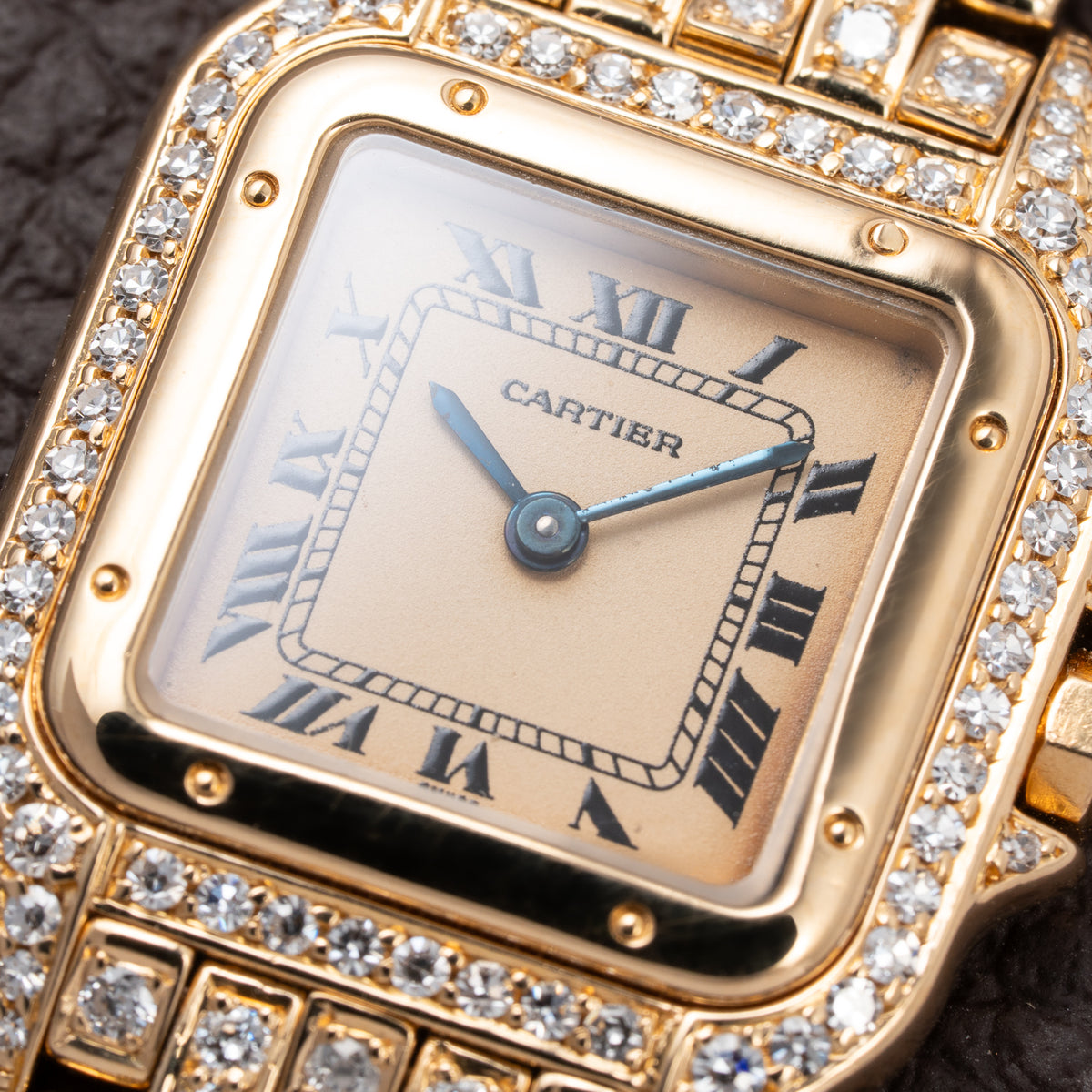 Cartier Panthère Factory Diamond Set 22mm PM Quartz Ref 86691 from 1990s