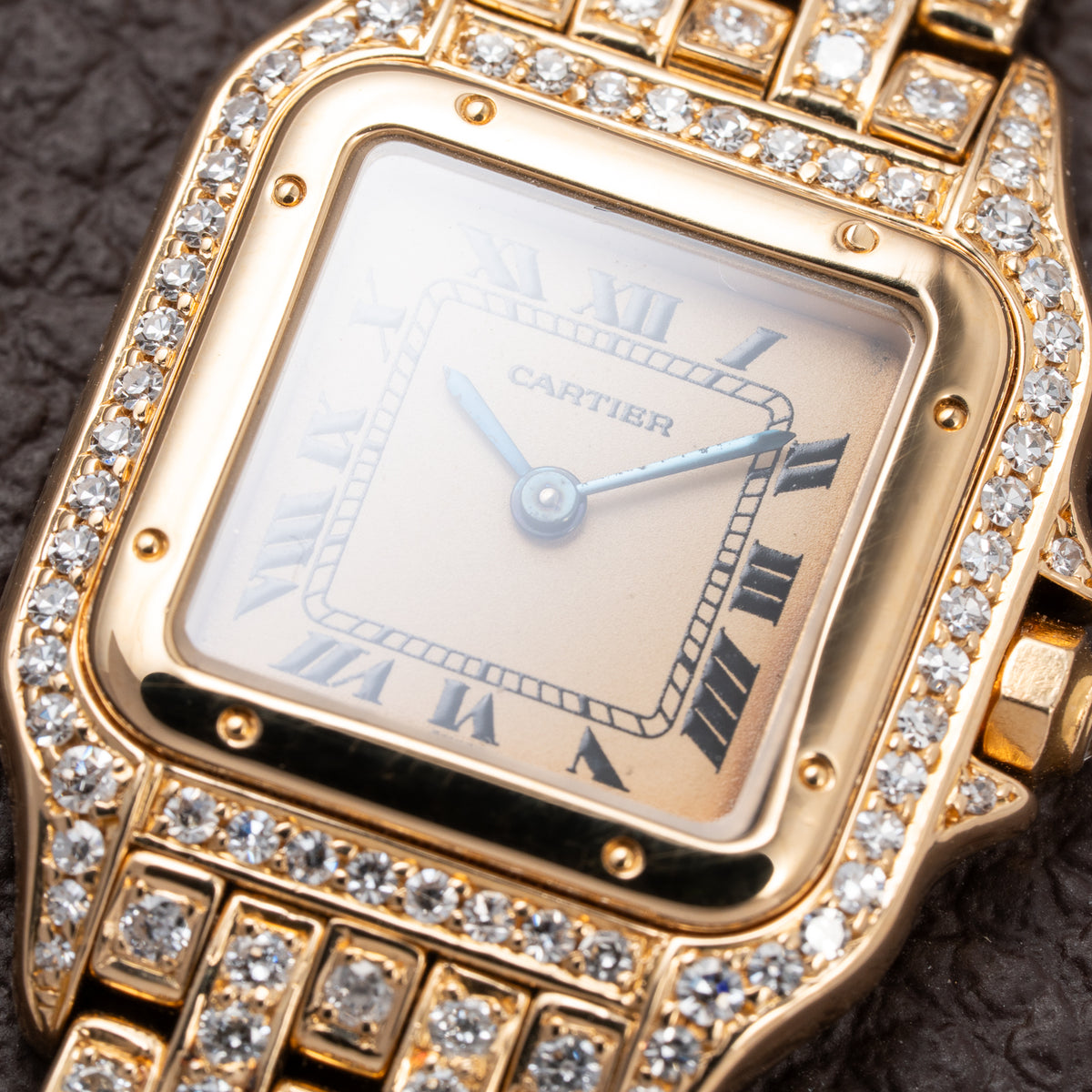 Cartier Panthère Factory Diamond Set 22mm PM Quartz Ref 86691 from 1990s