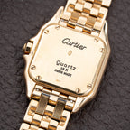 Cartier Panthère Factory Diamond Set 22mm PM Quartz Ref 86691 from 1990s