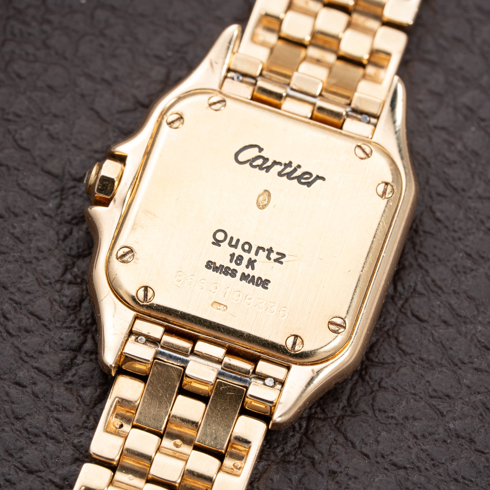 Cartier Panthère Factory Diamond Set 22mm PM Quartz Ref 86691 from 1990s
